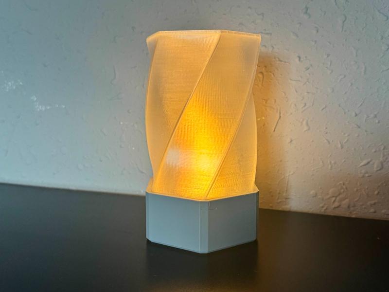 TwistGlow Hex Lamp 