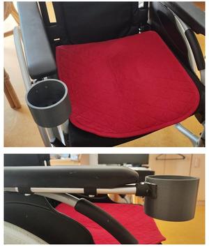  Wheelchair Cup Holder