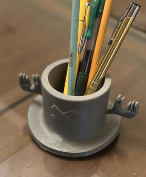 Chopper Hat Desk Organizer