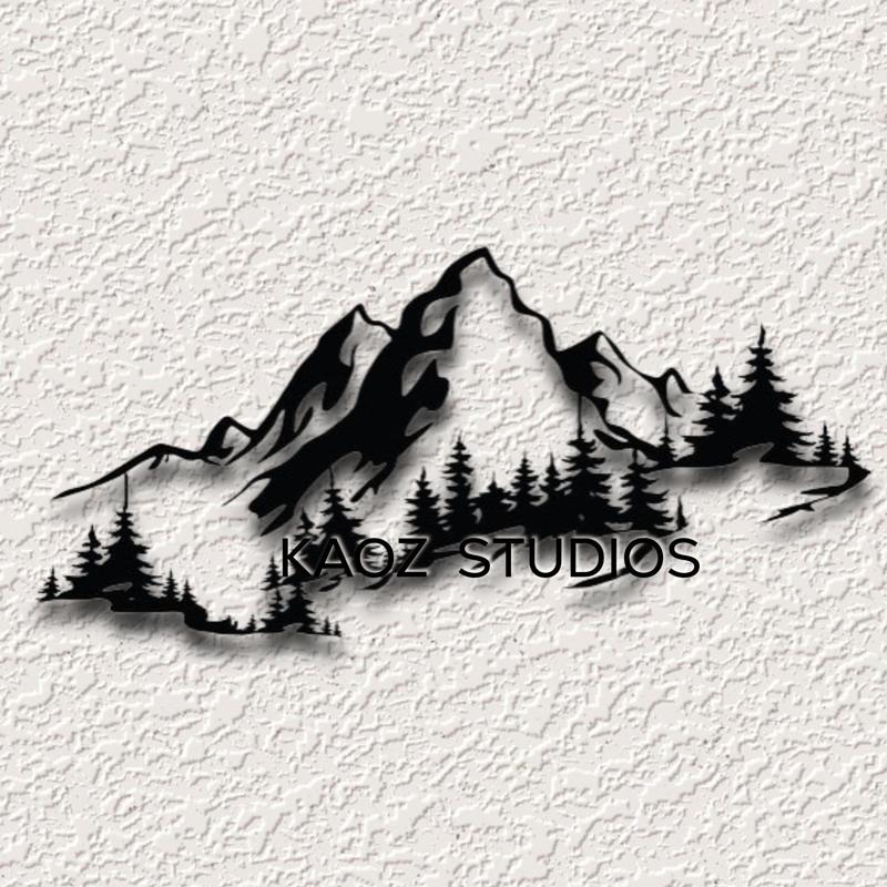 mountains wall art mountain scene wall decor nature decoration