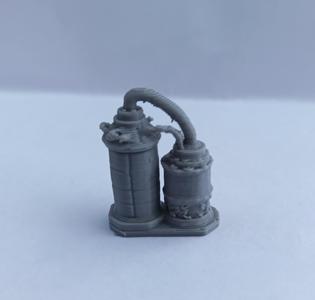 Medieval distillery