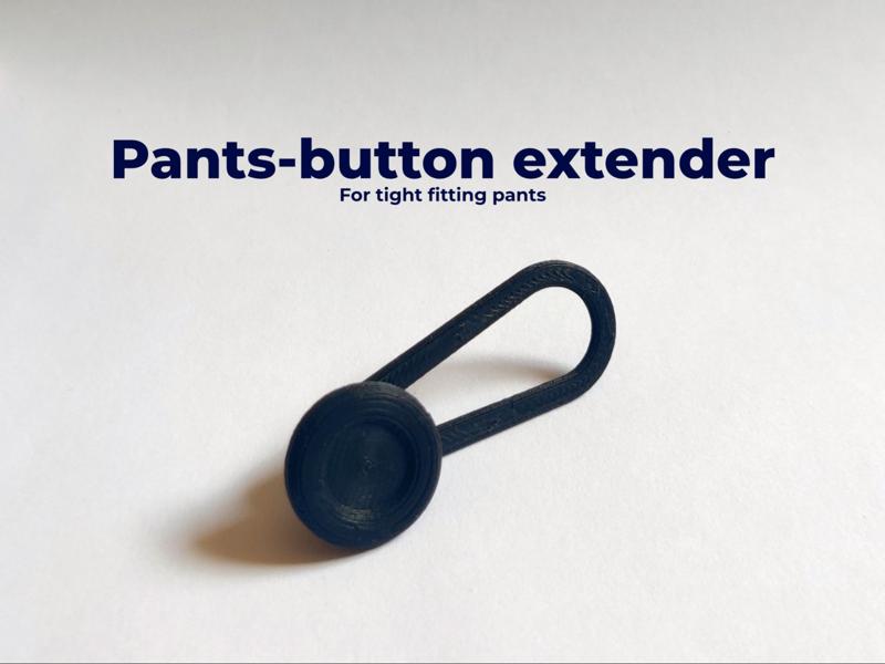 Pants-button extender