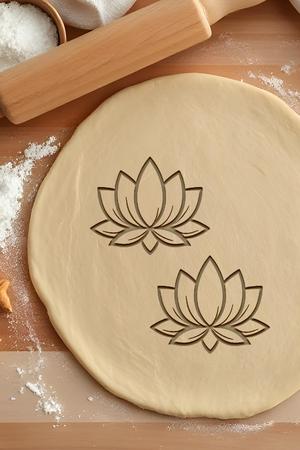Lotus Cookie Cutter, Biscuit Cutter