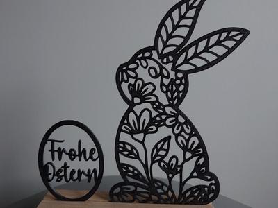 Rabbit with egg