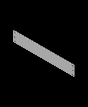 10" Rack 1U and 2U - Blank and Vented versions