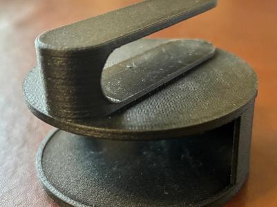 Vehicle Visor Chewing Tobacco Can Holder