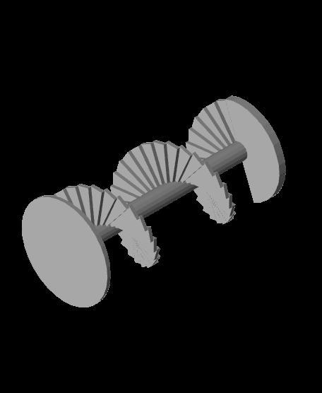 Curved Stairway