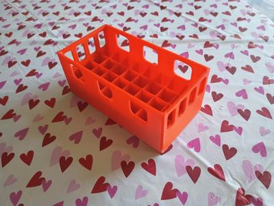 Handy Dandy AA Holder Bin Crate Box Thing - QTY 24 AA - For that Battery Hoarder in everyone