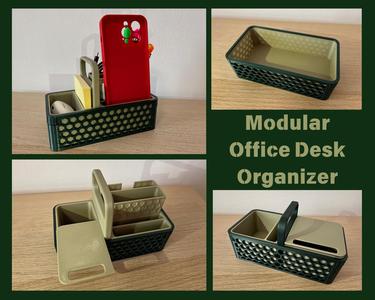 Modular Office Desk Organizer