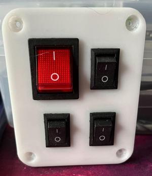 Switches frame