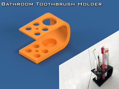 Bathroom Toothbrush Holder