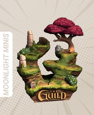 The Guild Diorama Display Tree Pedestal