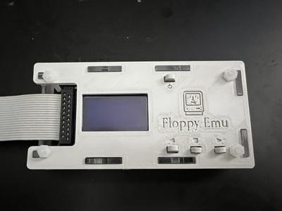 Floppy Emu Top Case with ribbon cable cutout