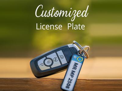 Customized License Plate