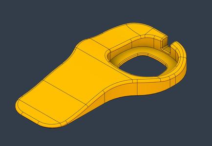 3DConnexion Wired Spacemouse Handrest
