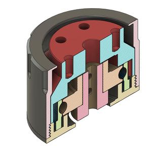 Harmonic drive / strain wave NEMA17 gearbox 20:1 - V1