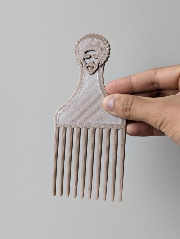 Afro Comb with Unique Design