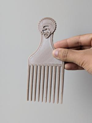 Afro Comb with Unique Design