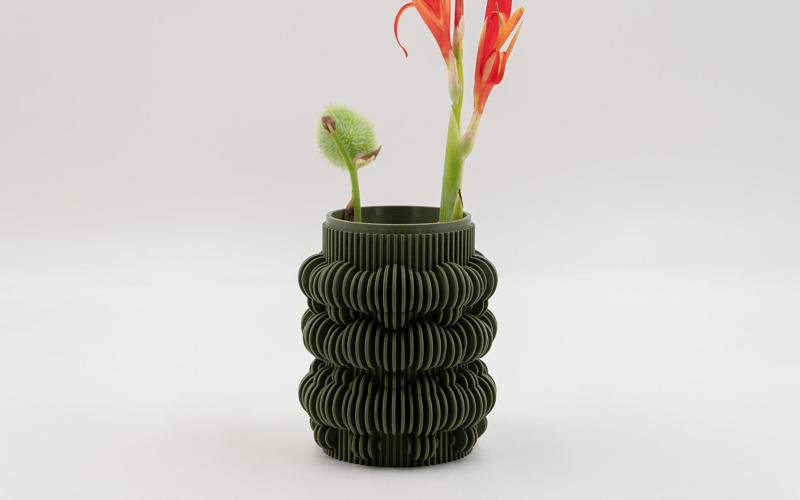Bubble vase 04 | STL file | Planter & Pen stand model