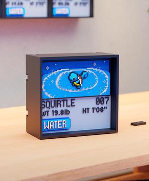 #007 Squirtle - Pixel Voxel Art Frame (No support, 3MF included)