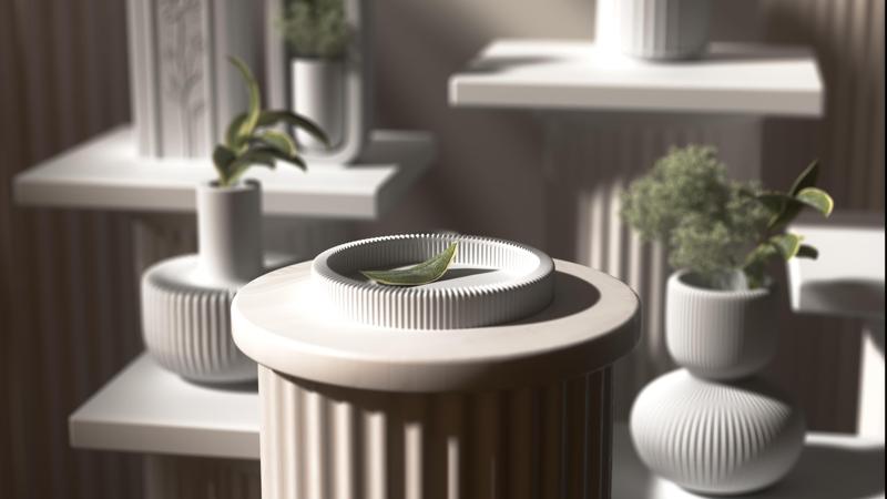 Zen Halo Tray – Japandi-Style Minimalist Accent