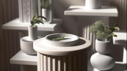 Zen Halo Tray – Japandi-Style Minimalist Accent