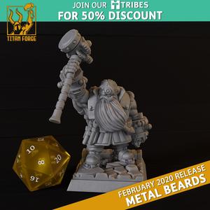 Lord Gemalin - Metal Beards - Titan Forge Miniatures February 2020