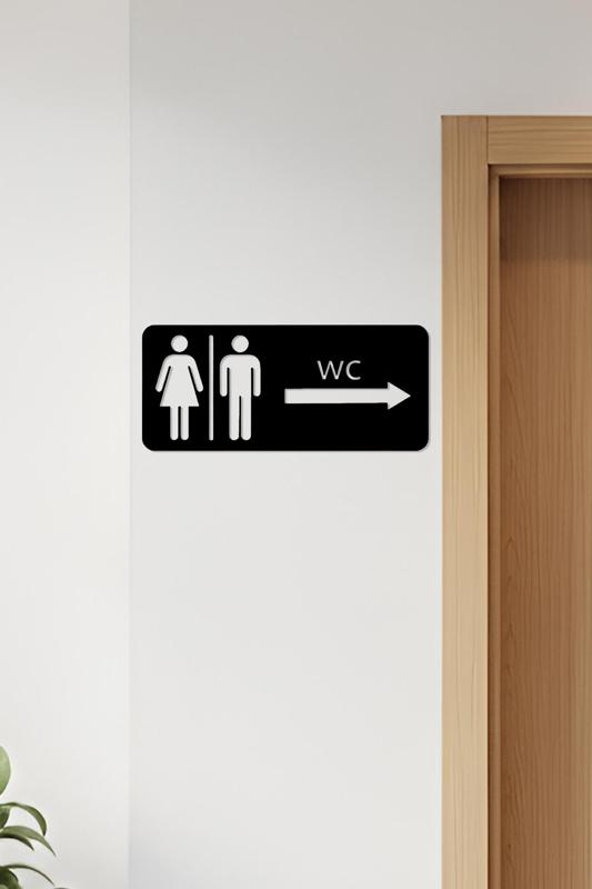 WC, Toilet Sign, Restroom