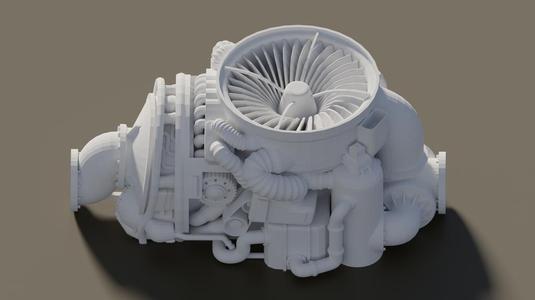 Factorio - Steam Turbine