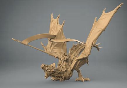 Armored wyvern