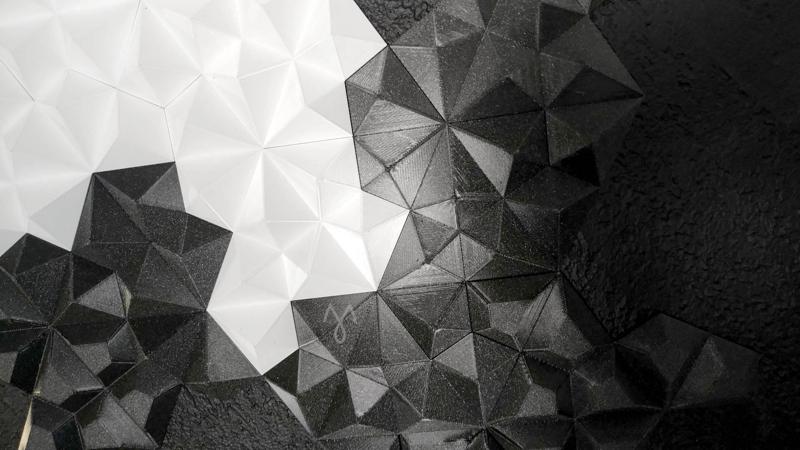 Aperiodic Wall Tile Pattern "Monotile"