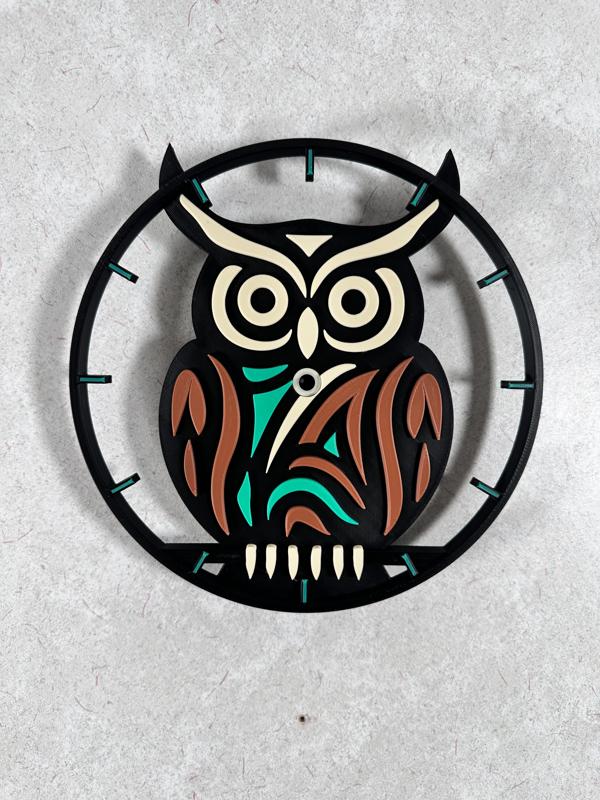 Spirit Of the Wild, Owl Clock