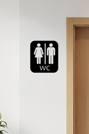 WC, Toilet Sign, Restroom