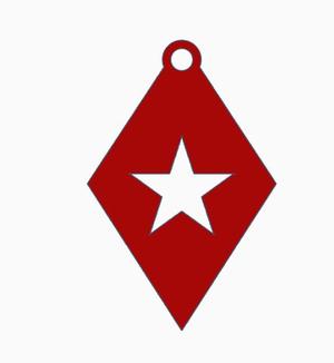 1 Star Diamond.stl