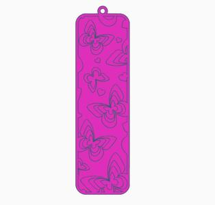 Butterfly Bookmark 8.stl