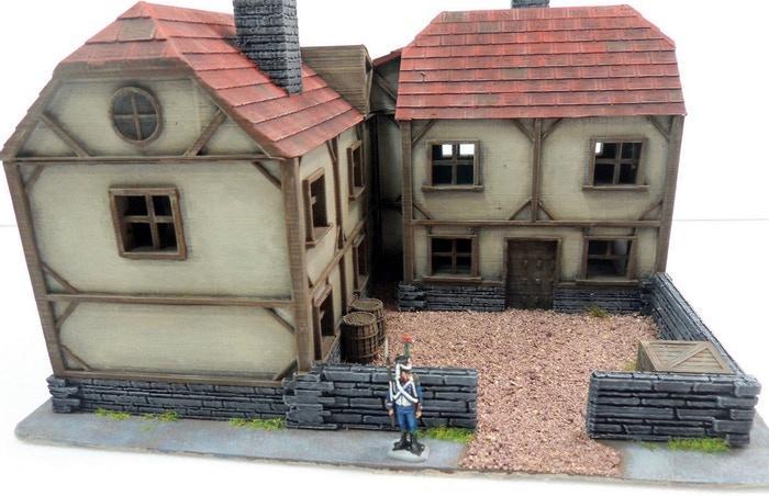Medieval big house - 6 to 28mm sliced files !