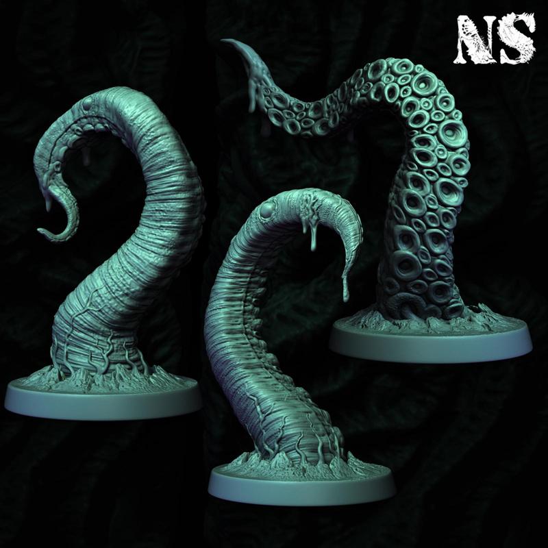 Cthulhu's Tentacles x 3