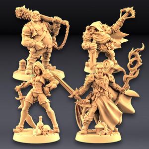Troubles in Taverns - 4 Heroes Bundle