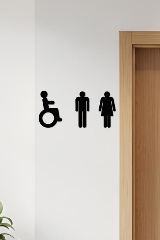 WC, Toilet Sign, Restroom