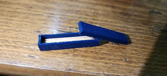 Toothpick box
