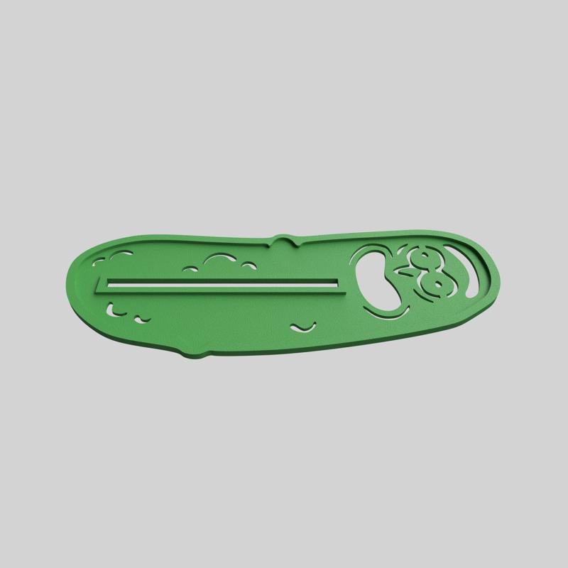 Pickle Rick Tooth Paste Squeezer