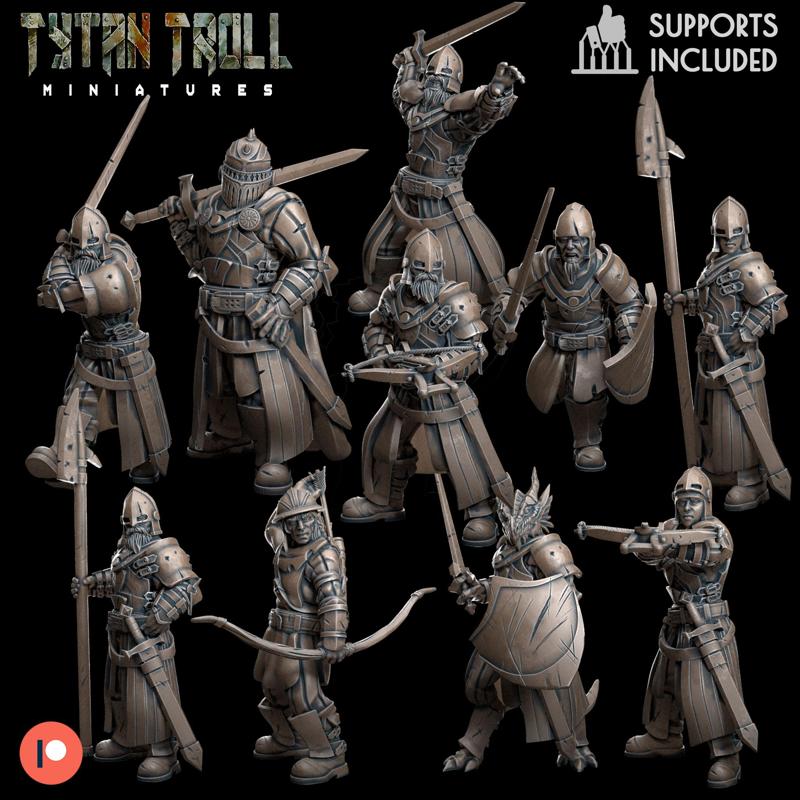 Town Guards Bundle - [Pre-Supported]