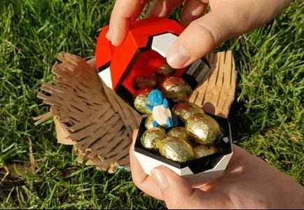 Pokemon Easter Egg Pokeball Box