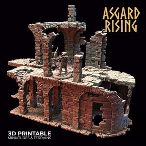 STONE CONSTRUCTIONS & RUINS /Modular Terrain/ /Pre-supported/