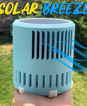 Solar Breeze – Solar Powered Portable Fan