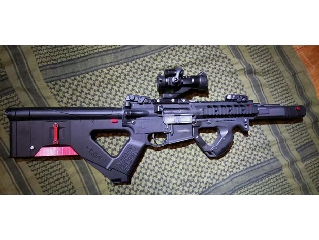 Hera C.Q.R stock for airsoft (M4/AR15 platform)