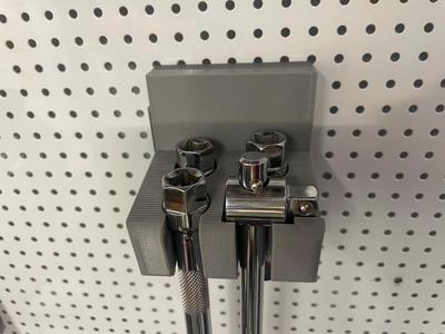 3/8" socket extension and t-bar holder