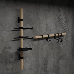 Bike Accessory Storage Rack - Inspired by Tons Gear Organizers