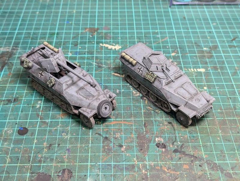 Sdkfz 251  Ausf D - Hanomag - Modular Weapon Variants - 1/56