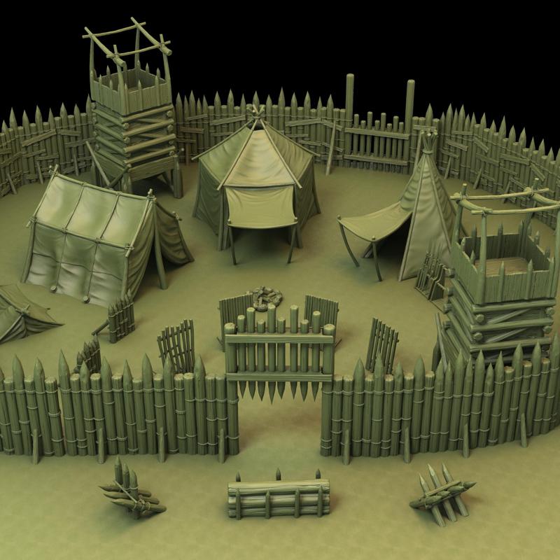 War Camp Terrain Pack